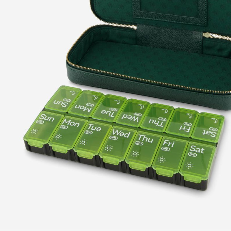 Wilcox Green Pill Case